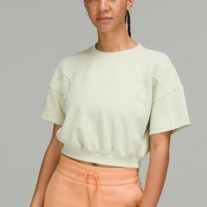 NWOT lululemon Softstreme Gathered Shirt in pistachio